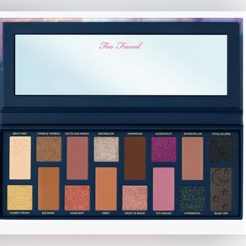 TOO FACED Cosmic Crush High-Pigment Eye Shadow Palette- NWT